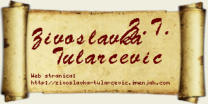 Živoslavka Tularčević vizit kartica